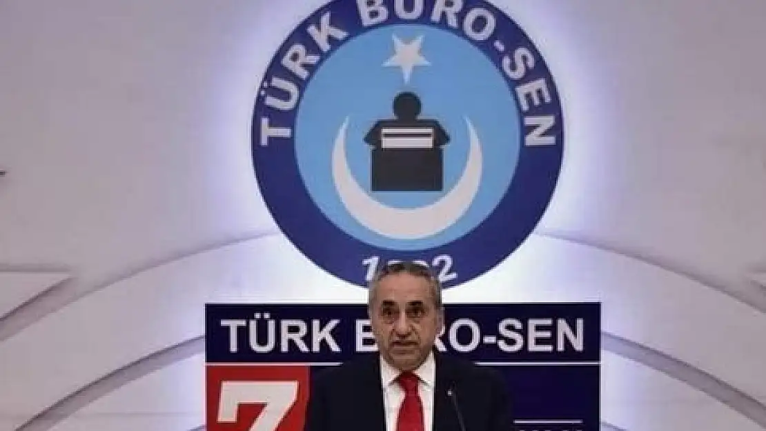 Türk Büro-Sen Ayrımsız kadro istiyor