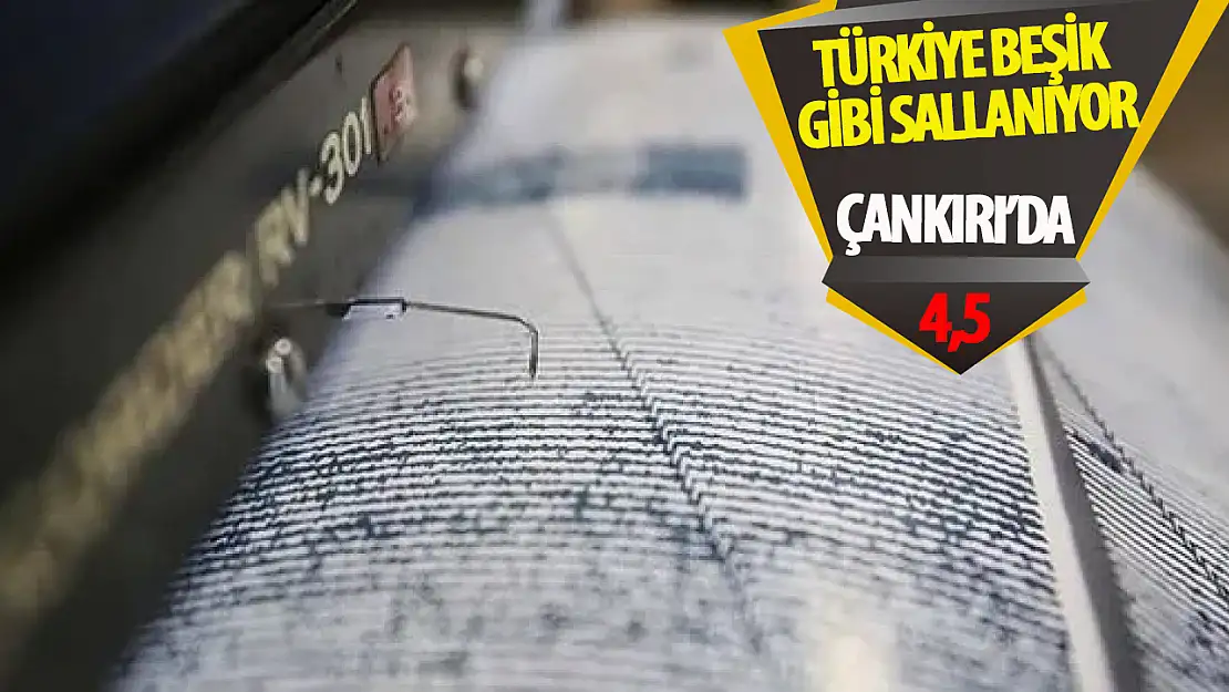 Türkiye beşik gibi sallanıyor: Deprem haberi üst üste geliyor!