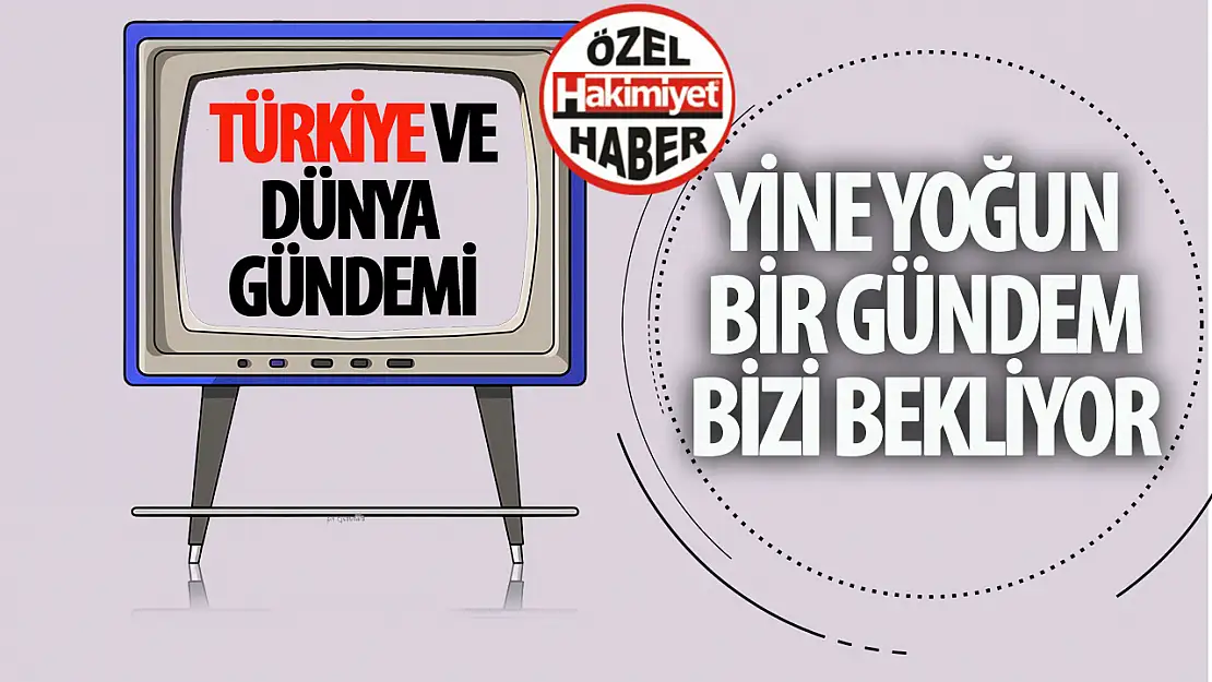 Türkiye'de 21 Aralık Perşembe Günü Gündemi…