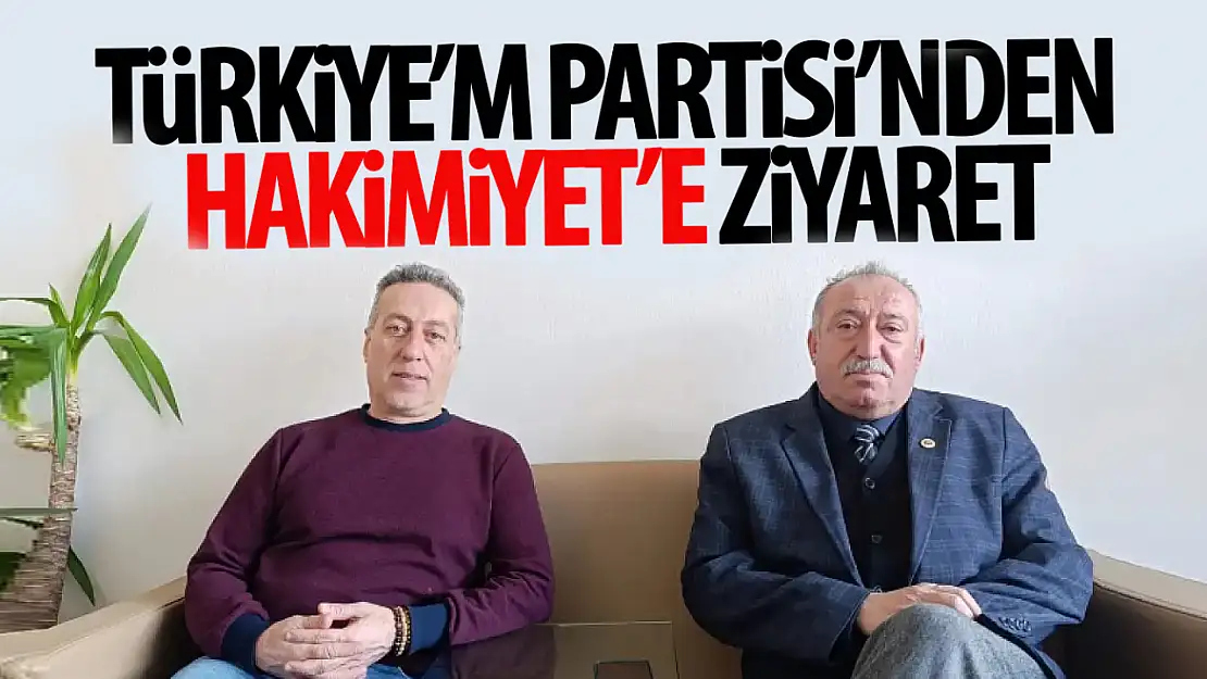 Türkiye'm Partisi'nden gazetemize ziyaret!