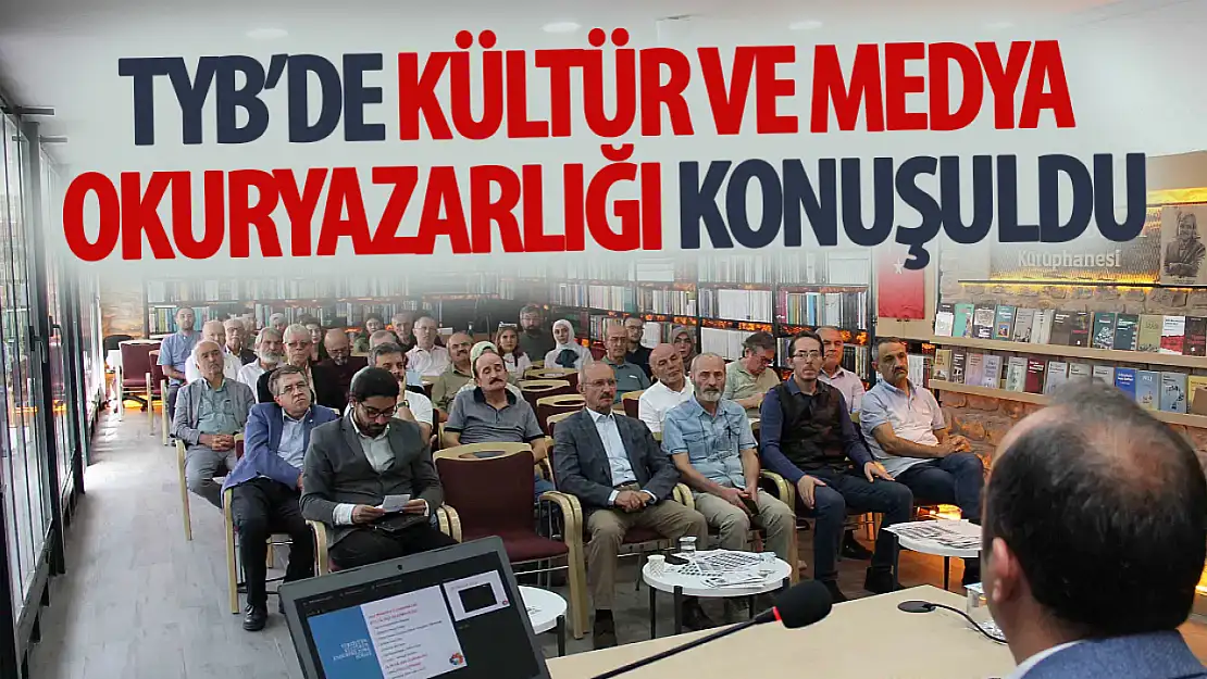 TYB Konya Şubesinde Popüler Kültür ve Medya Okuryazarlığı Konuşuldu