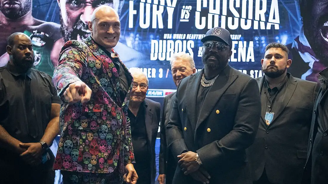 Tyson Fury vs Derek Chisora 3 için basın toplantısı düzenledi