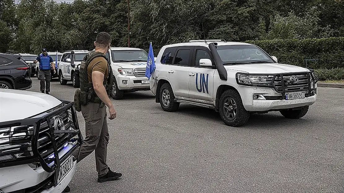 UAEA heyeti Zaporijya Nükleer Santrali'ne ulaştı