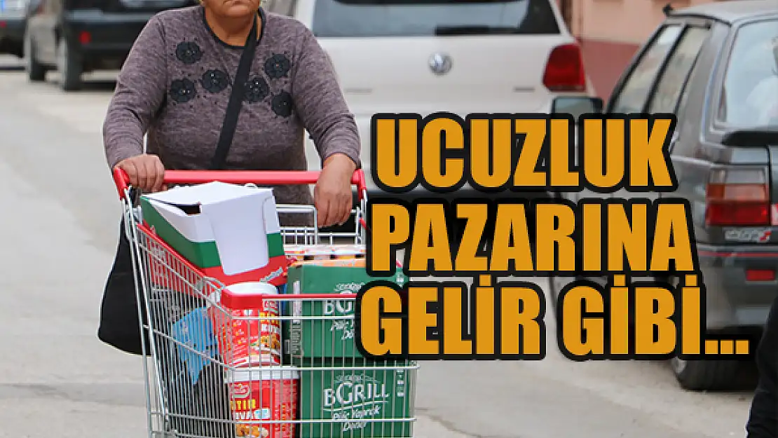 Ucuzluk pazarına gelir gibi…