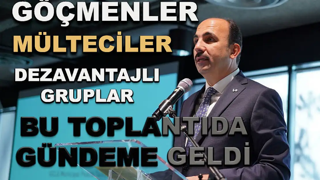 Uğur İbrahim Altay Lahey zirvesinde...