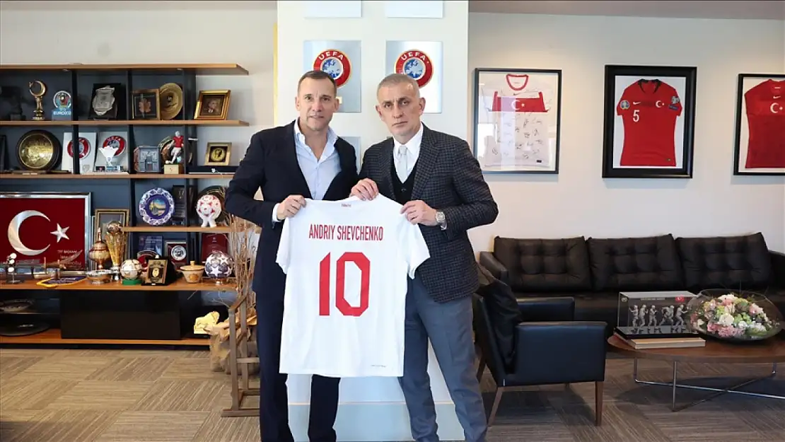 Ukrayna ve Türkiye Futbol Federasyonları arasında görüşme gerçekleşti