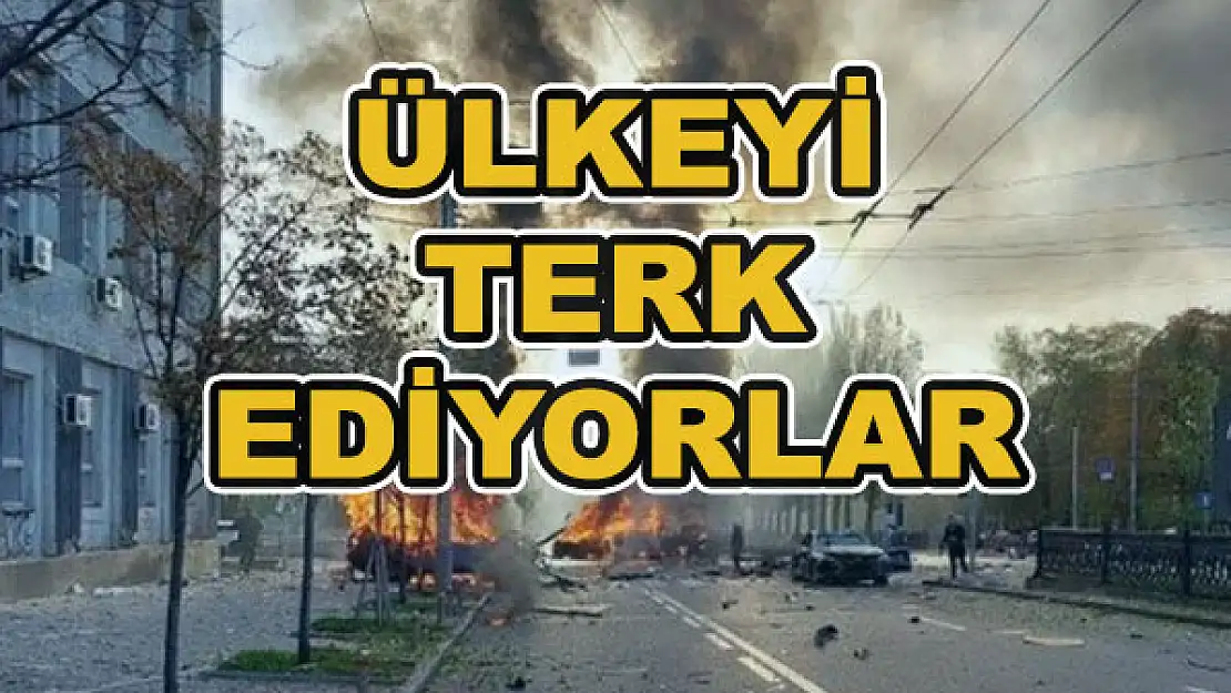 Ülke terk ediliyor...