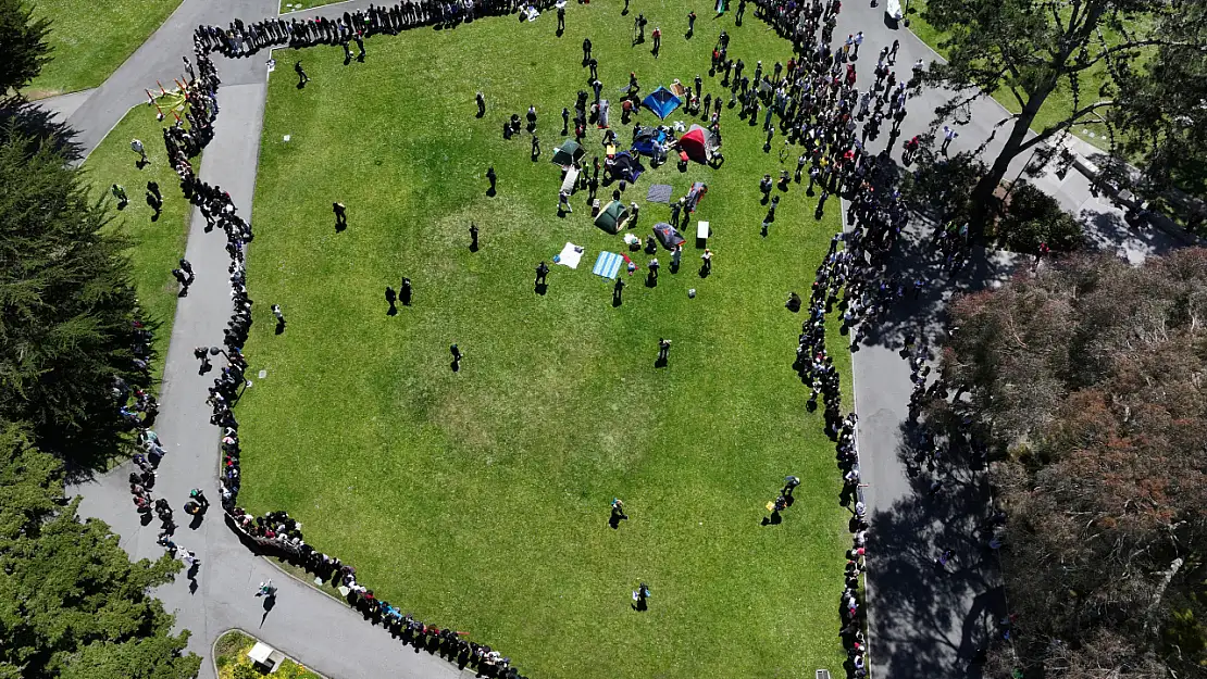 Üniversitelerden Gazze için protestolar devam ediyor