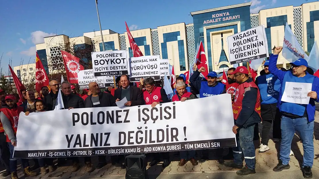 Ünver: 'İşçiler yalnız değildir'