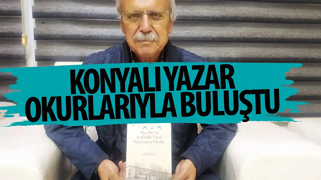 Usta yazarın kitabı okuyucuları ile buluştu