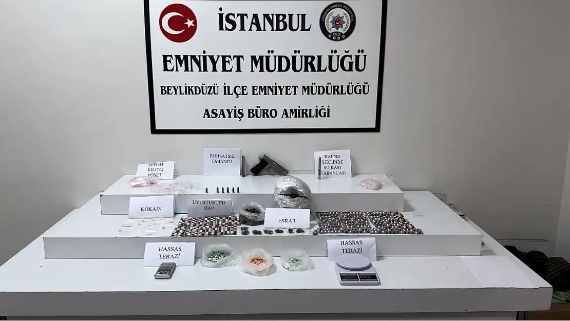 Uyuşturucu satıcısının evinden kalem görünümlü suikast silahı bulundu