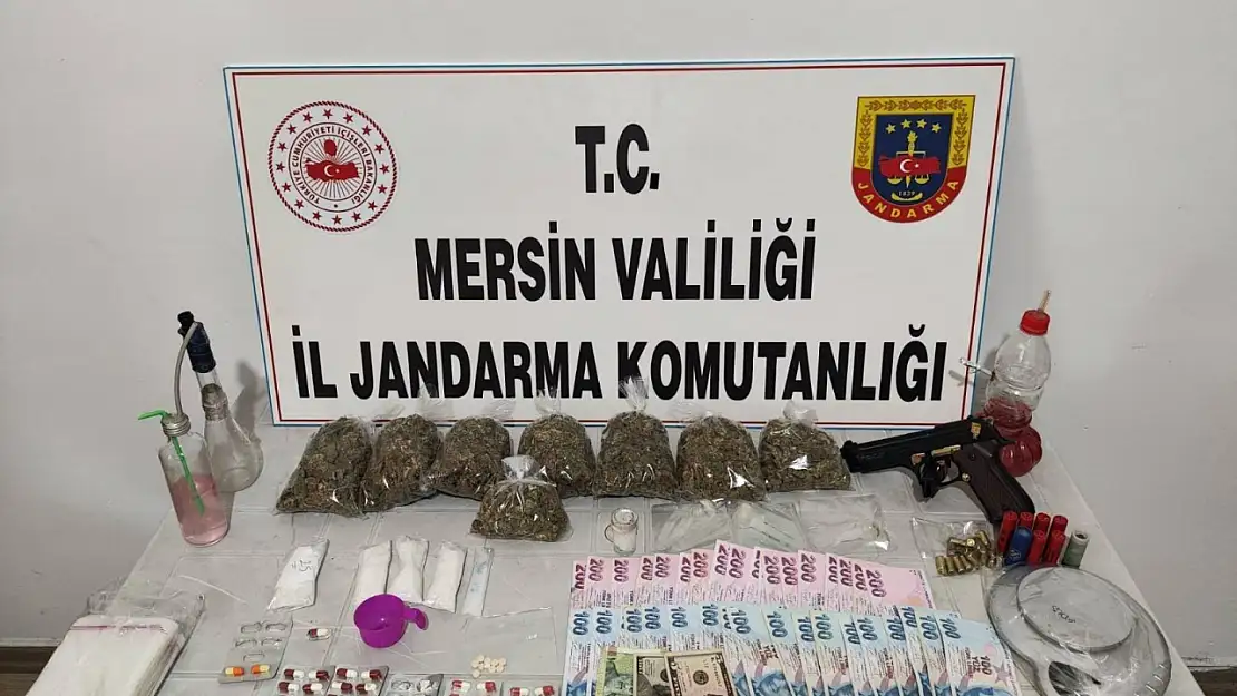 Uyuşturucu tacirlerine darbe, 4 kişi tutuklandı