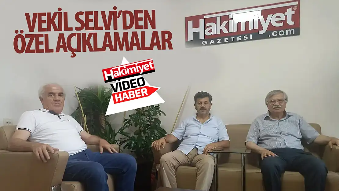 Vekil Selvi, Konyalıların beklediği projeler hakkında bilgi verdi!