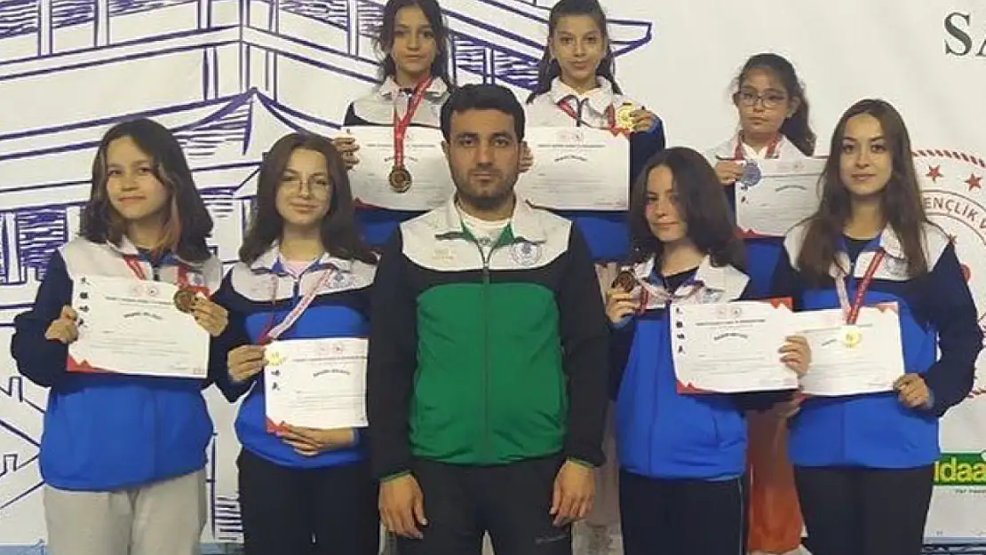 Wushuda Selçuklu Beledyespor 7 madalya aldı