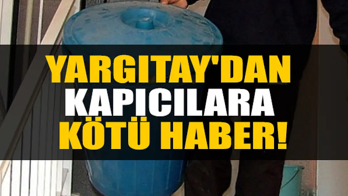 Yargıtay'dan kapıcılara kötü haber