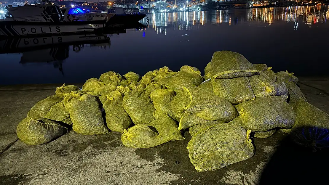 Yasak yolla 2 ton midye çıkardı, cezadan kaçamadı