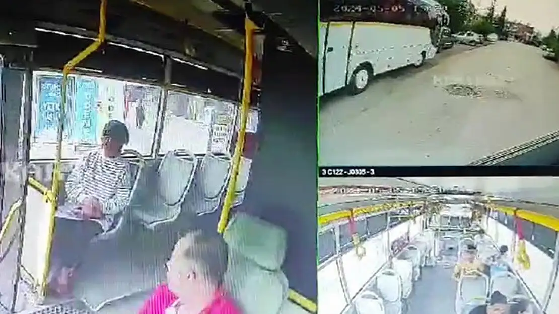 Yaşlı kadın otobüsün altında kaldı
