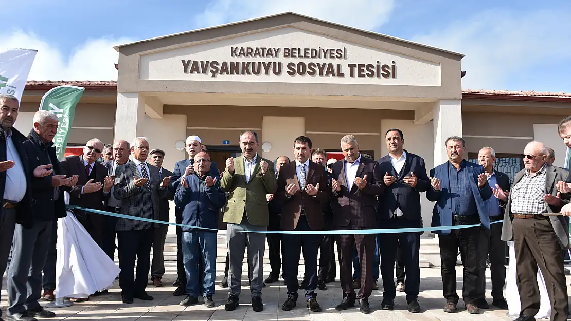 Yavşankuyu Sosyal Tesisi hizmete açıldı