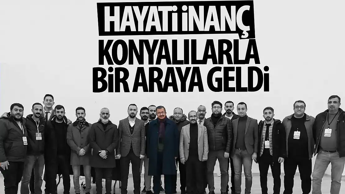 Yazar Hayati İnanç Konyalılarla bir araya geldi!