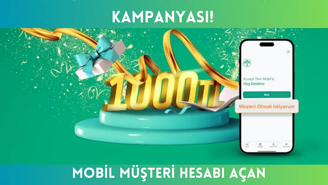 Yılın Son Büyük 1.000 TL Kazandıran Kampanyası! Mobil Müşteri Hesabı Açan Kazanıyor!