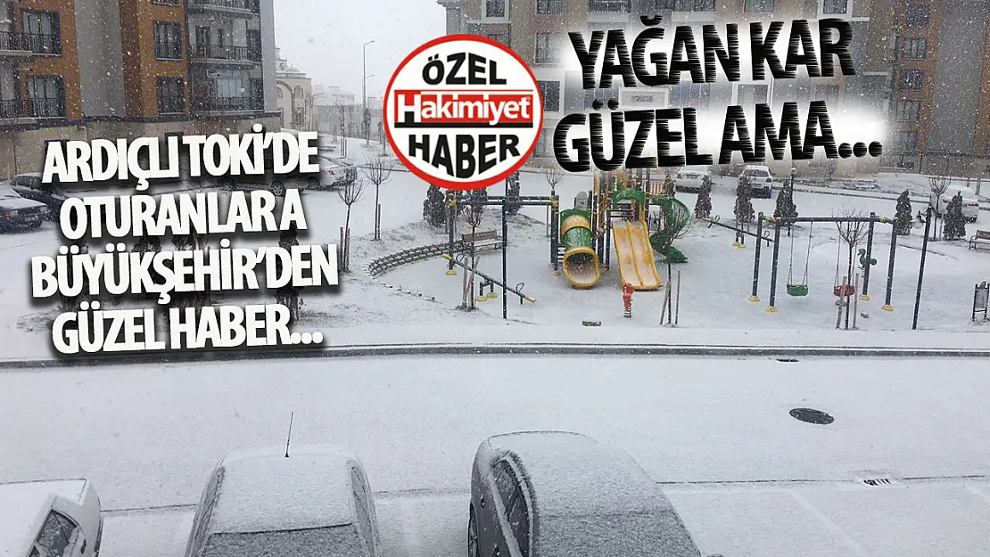 Yoğun Kar Yağışı Ardıçlı TOKİ'yi Korkutuyor: Dik Rampalarda Endişe ve Bekleyiş