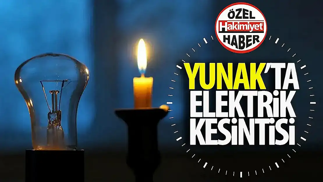 Yunak'ta 4 Günlük Planlı Elektrik Kesintisi: Mahalle Mahalle Tarihler Belli Oldu