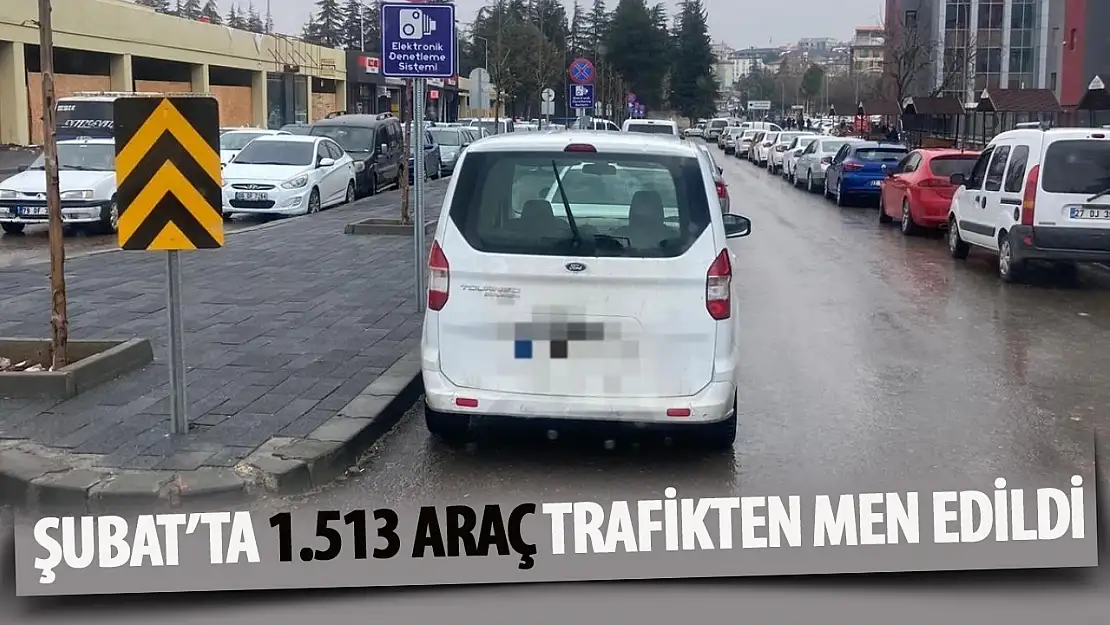 Yüzlerce araç trafikten men edildi