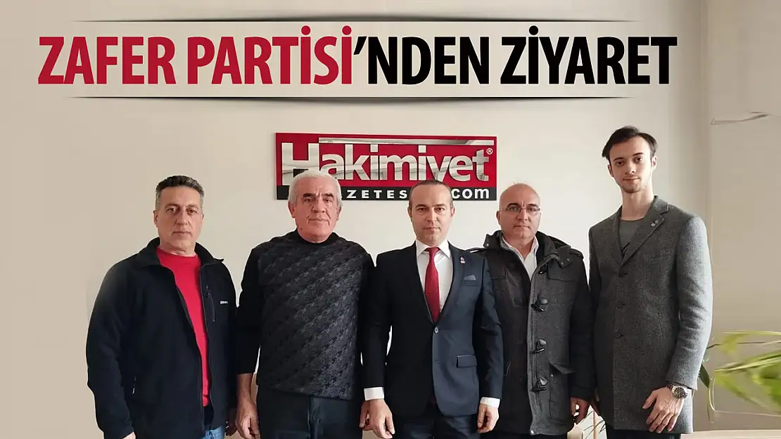 Zafer partisinden gazetemize ziyaret