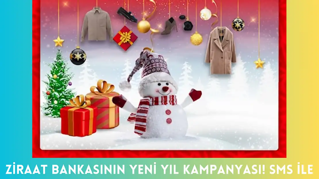 Ziraat Bankasının Yeni Yıl Kampanyası! Sms ile Başvurana 750 TL Yılbaşı Hediyesi!