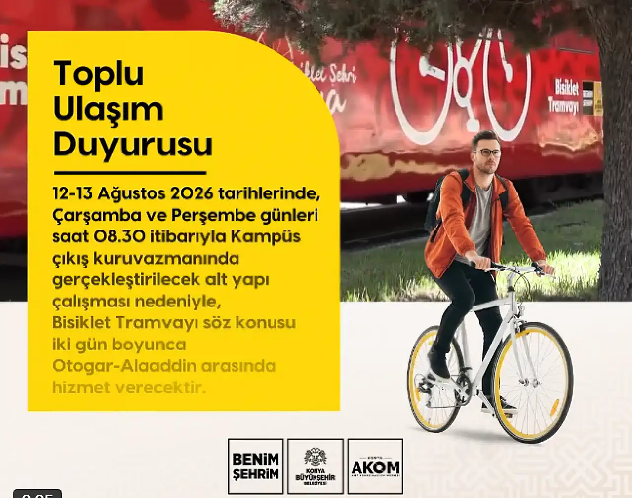 Konya'da AKOM duyurdu: Ulaşıma düzenleme!