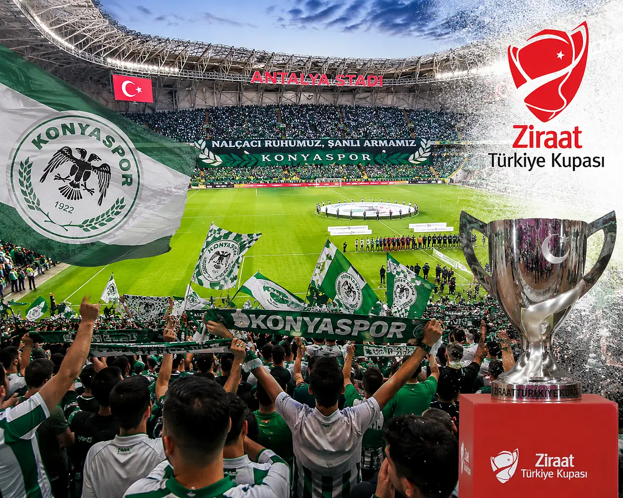 Çok sayıda taraftar bilet alamadı: Türkiye Kupası finaline büyük ilgi