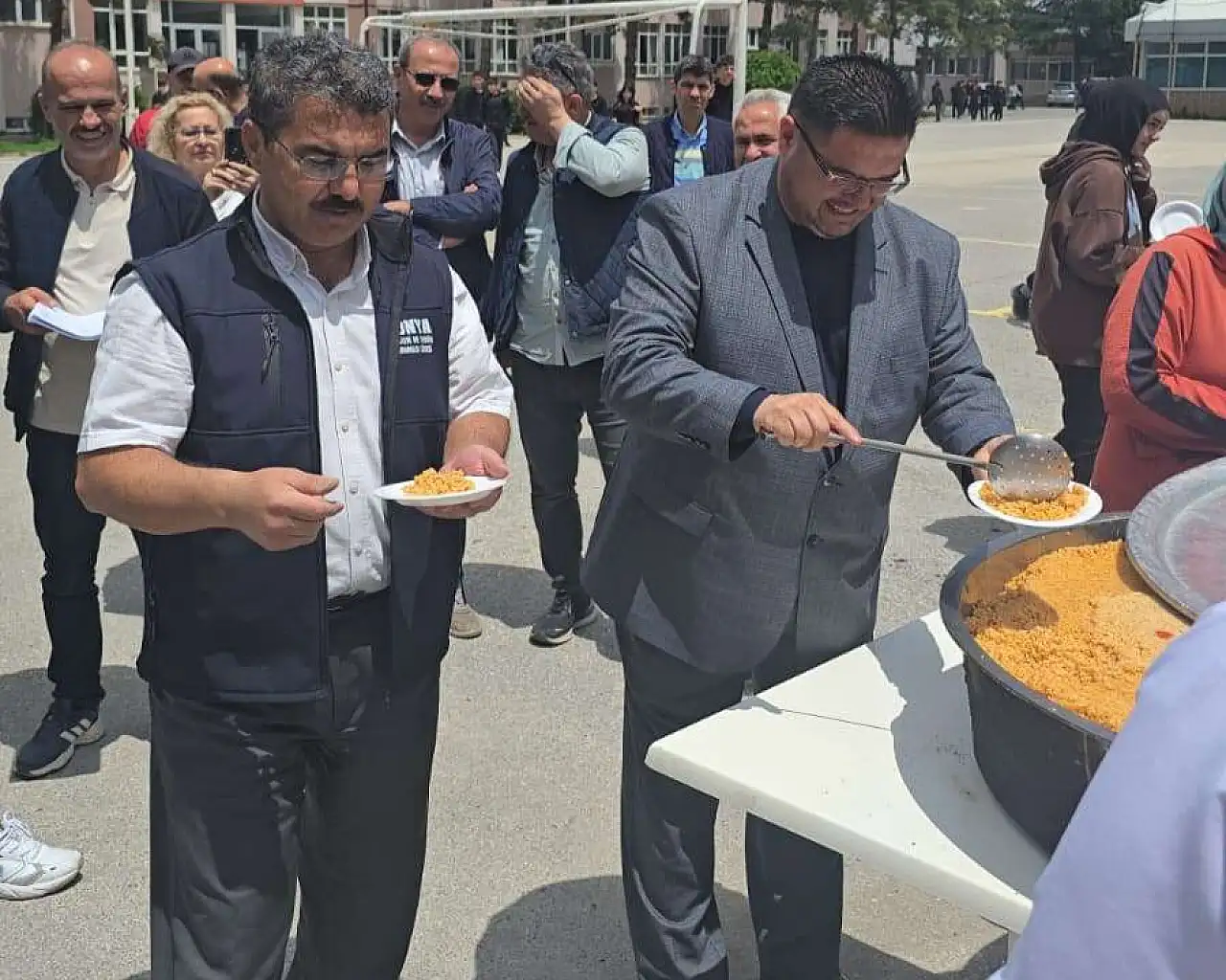 Yağmurluk pilavı geleneği yaşatılıyor