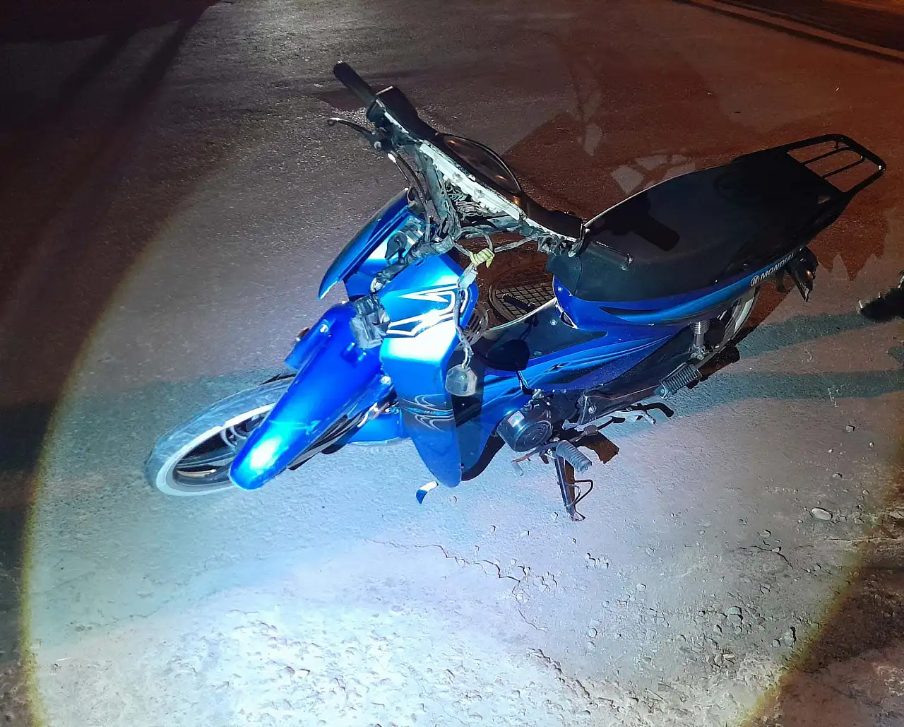 Konya'da feci kaza: Motosikletteki iki kişi hastaneye kaldırıldı