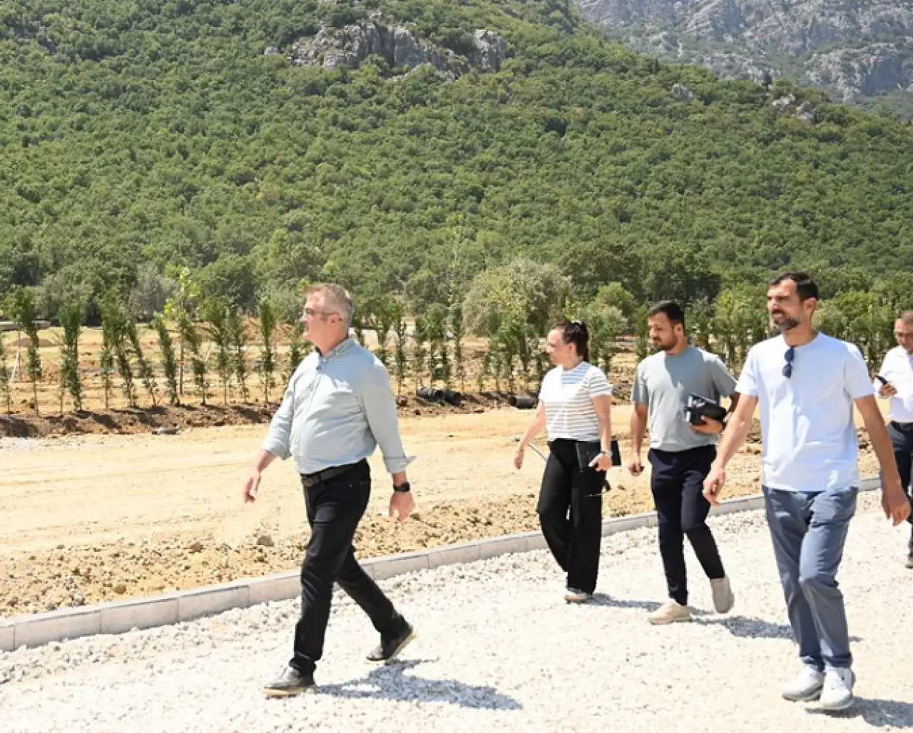 Konya'da 50 bin metrekarelik kamp alanı için çalışmalar sürüyor