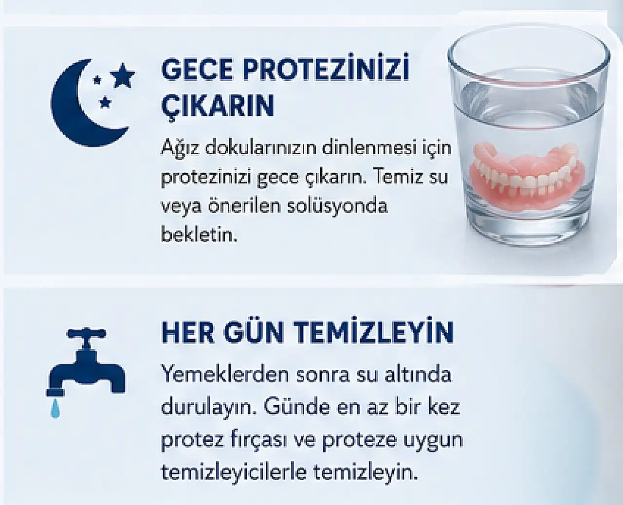 Hareketli Protez nasıl temizlenmeli? Dt. Alanur Kurşun'dan altın değerinde tavsiyeler