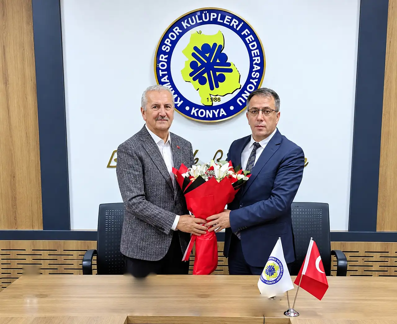 Konya Gençlik ve Spor İl Müdürü Çintimar'dan Amatör Spor Federasyonu'na ziyaret