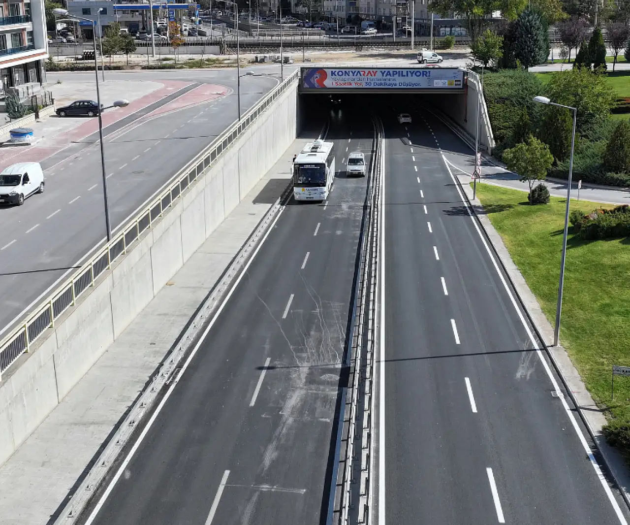 Konya'nın merkezindeki çalışma tamamlandı: 'Çalışmaya devam edeceğiz'