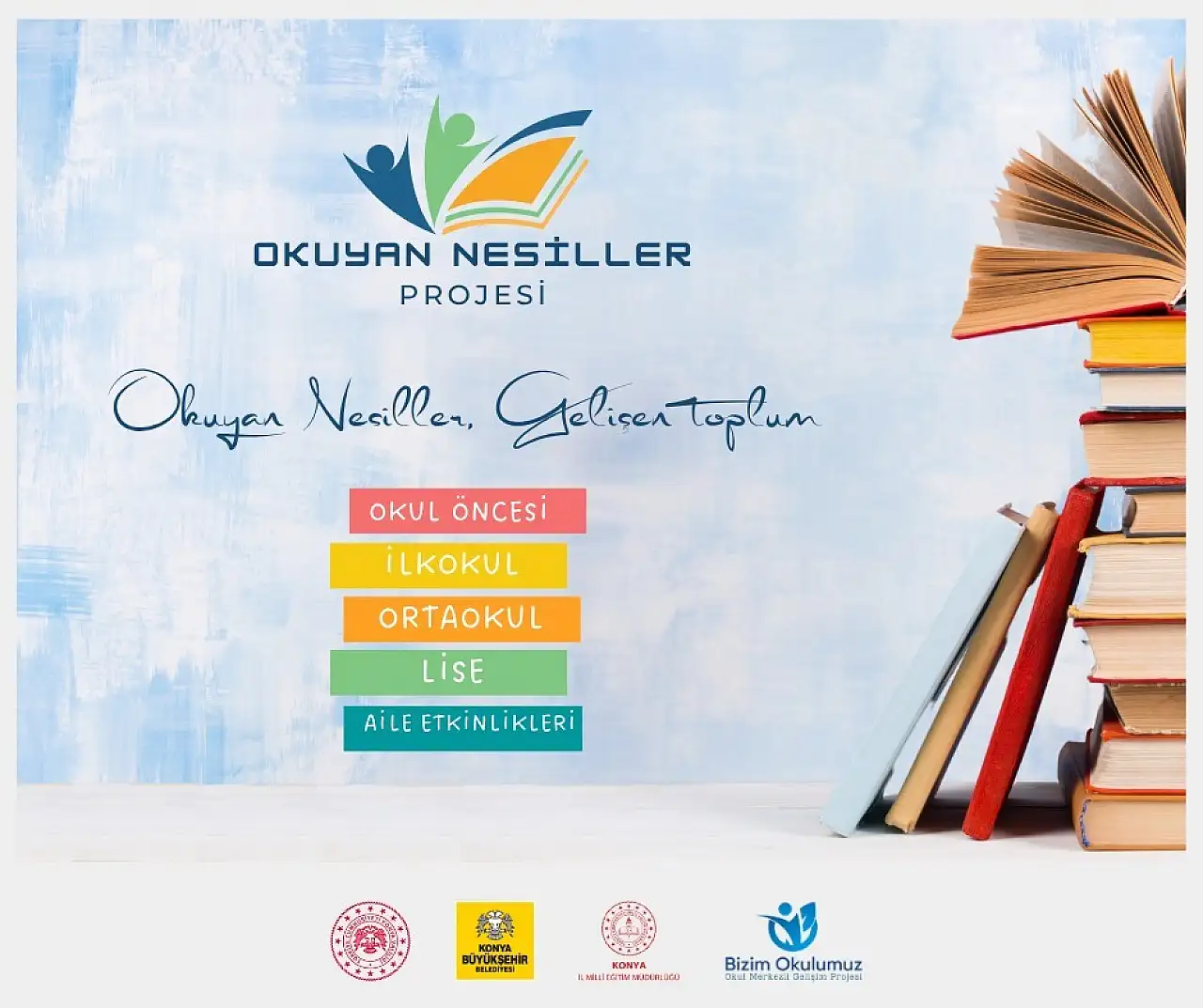 Konya'da dev eğitim hamlesi: 'Okuyan nesiller' projesi başladı