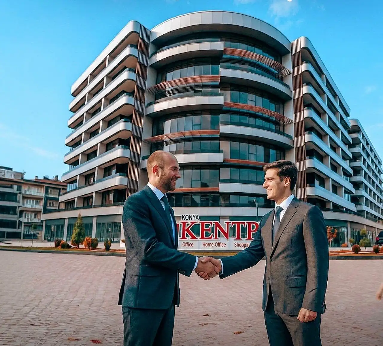 Konya ekonomisinin yeni çekim merkezi: Kentplus ofis ve rezidansları tanıtıldı