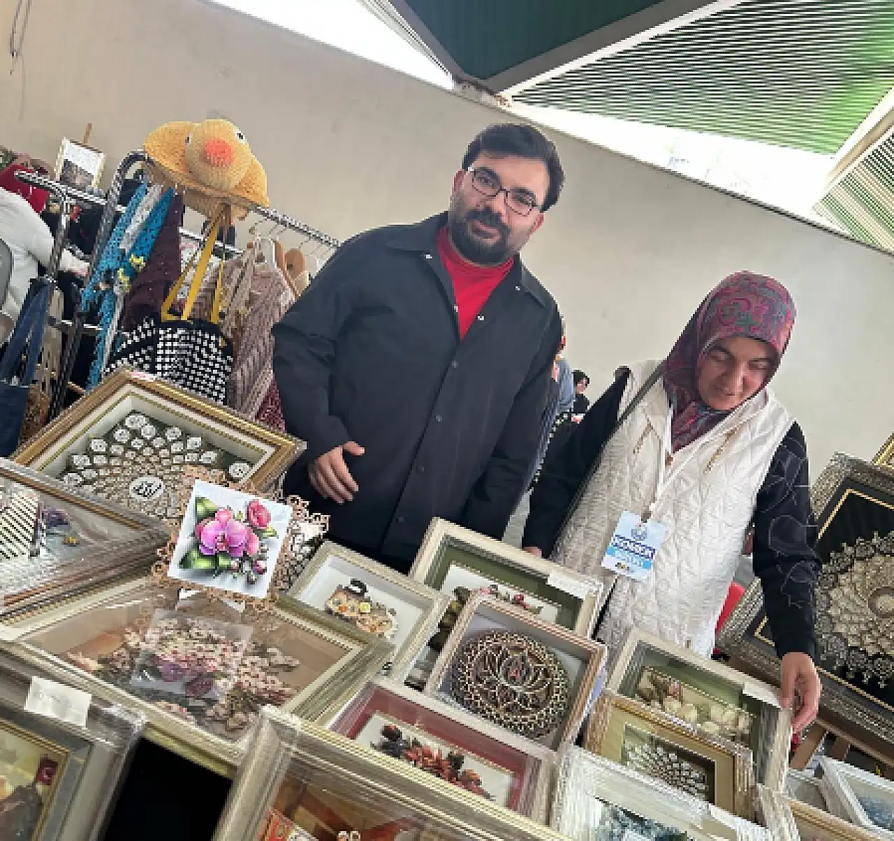 Konya'da kadın üretimi KOMEK Pazarı'nda ekonomiye dönüşüyor