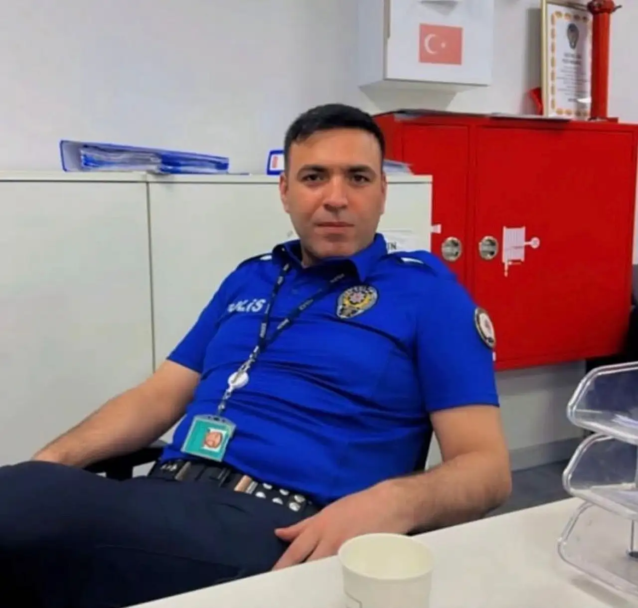 Servis kazasında ağır yaralanan polis memuru Seçkin Yalçın şehit oldu