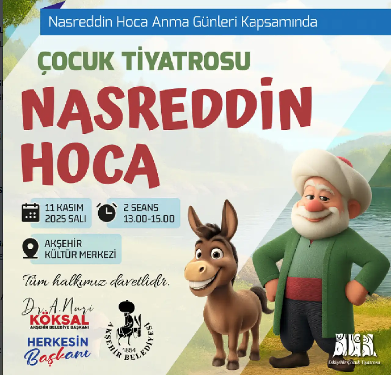 Konya, bilge Hoca'nın izinde yine sahne kuruyor!