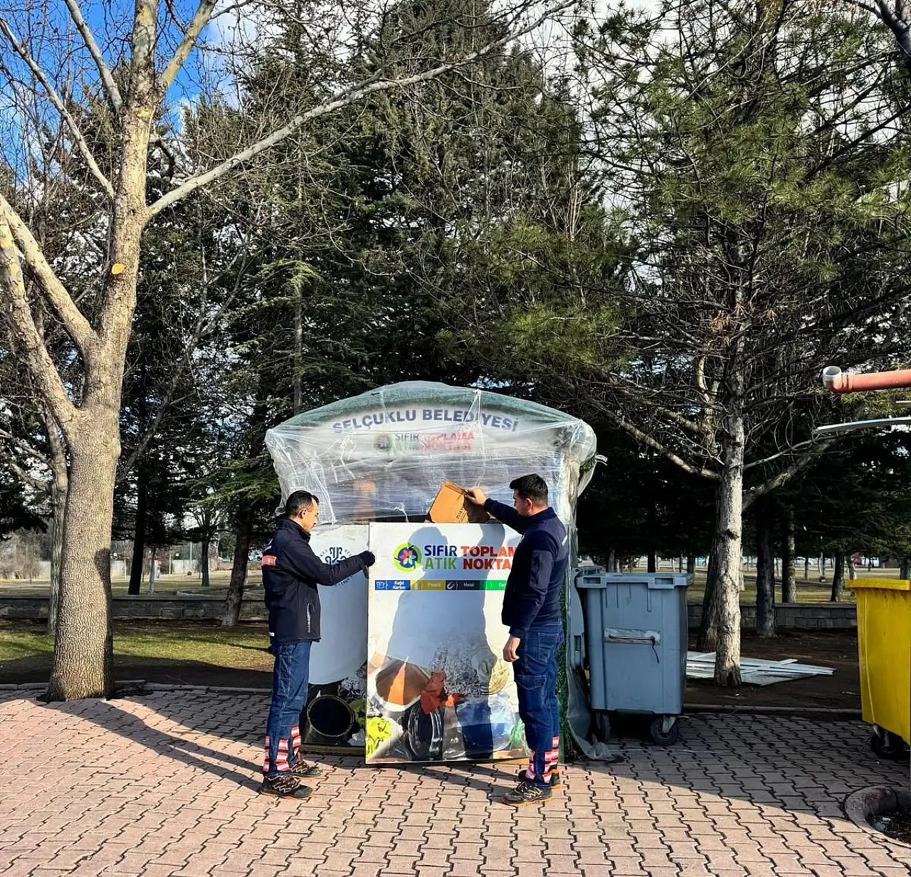 Konya otogarı sıfır atıkta örnek oldu: 15 ton atık geri kazanıldı