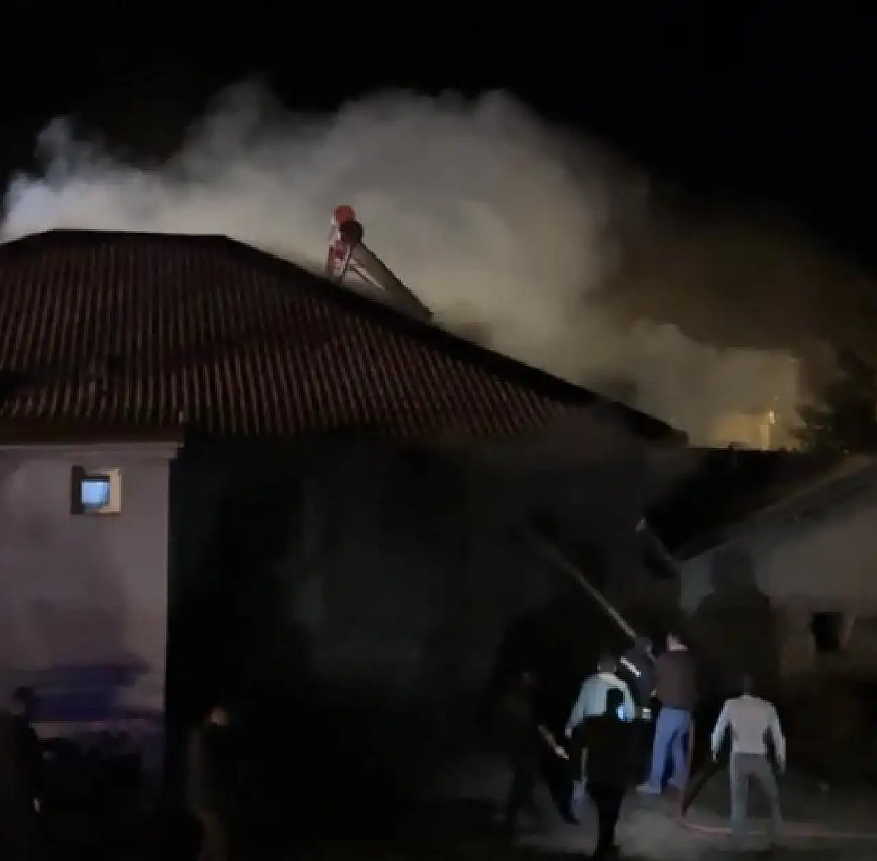 Konya'da korkutan yangın!