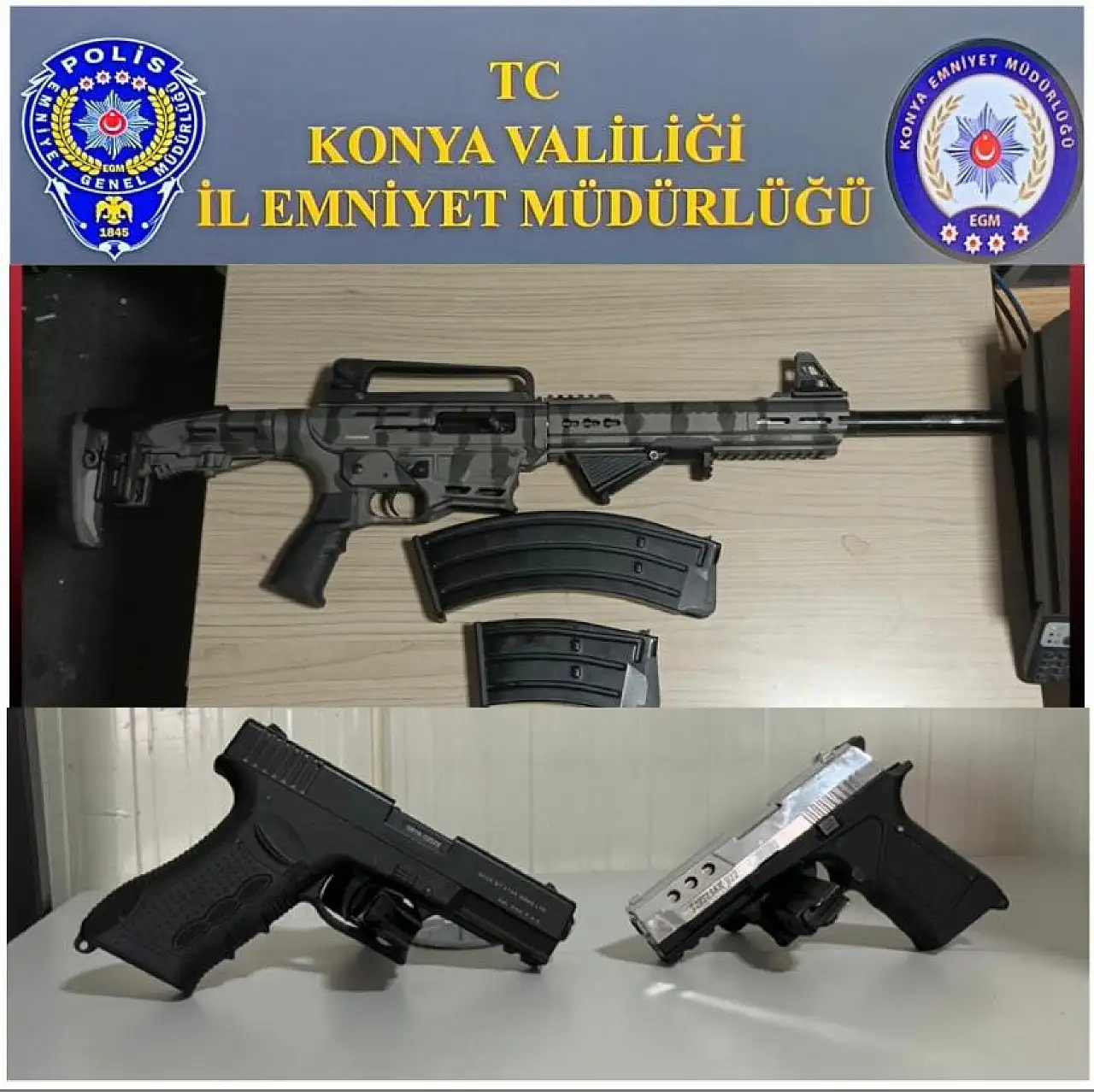 Konya Emniyeti yine bildiğiniz gibi: Suçlulara göz açtırmadı!