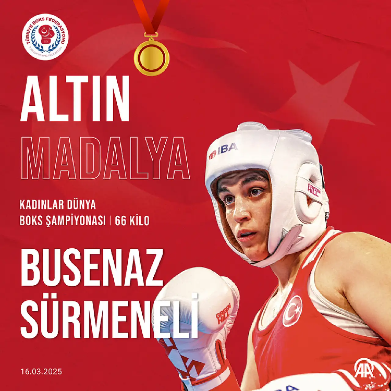 Busenaz Sürmeneli üçüncü kez Dünya Şampiyonu!