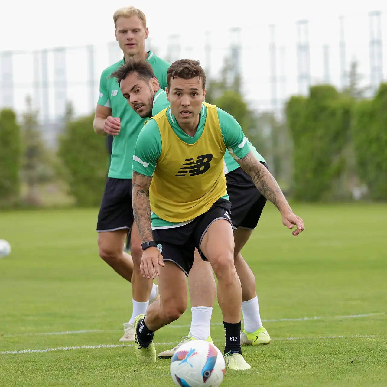 Konyaspor Alanyaspor maçı hazırlıklarını sürdürdü