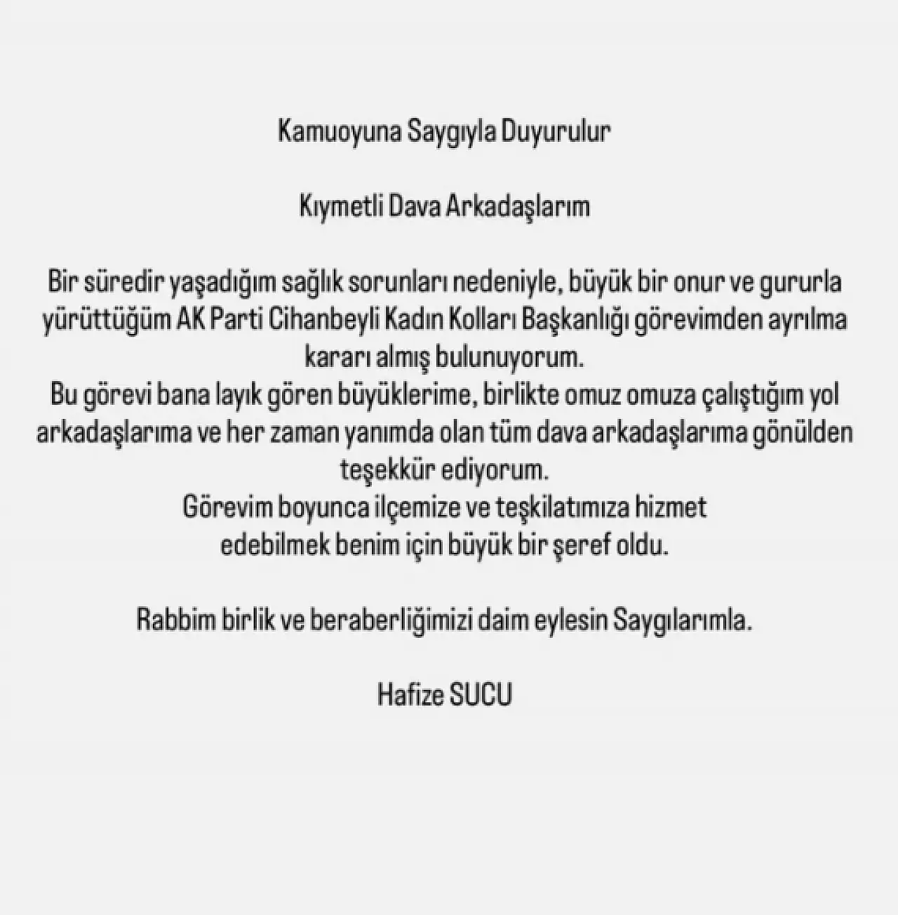 Kızı vatandaşları aşağılamıştı: AK Partili başkan istifa etti!