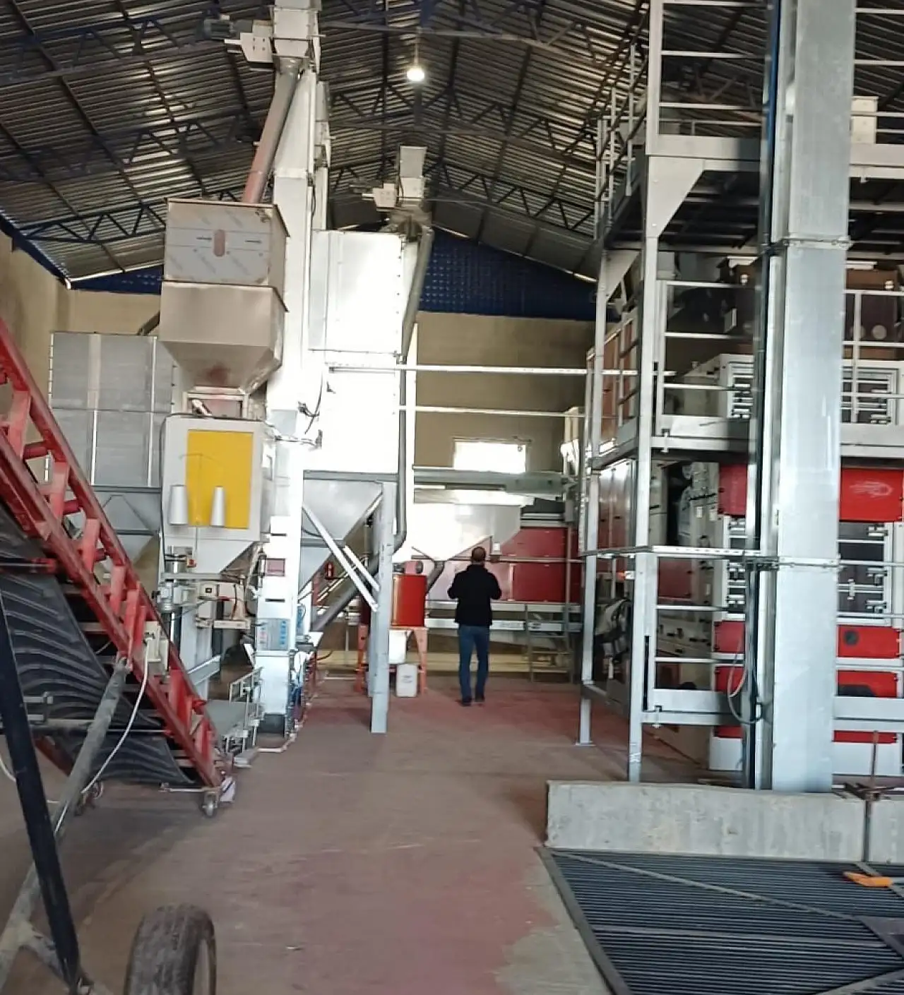 Konya çiftçisinin yüzünü güldürecek tesiste sona gelindi