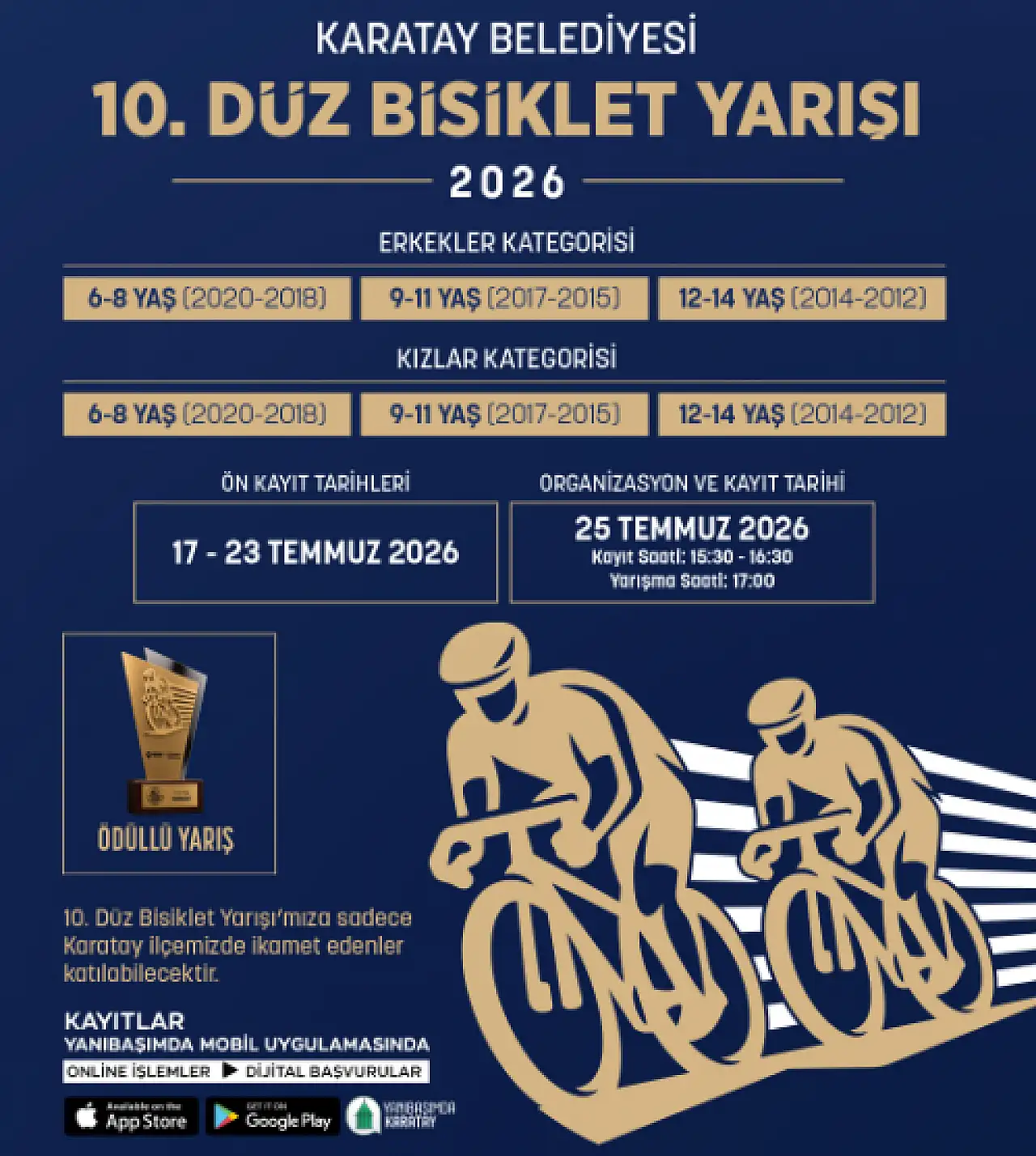 Konya'da dev yarışmanın kayıtları başladı!